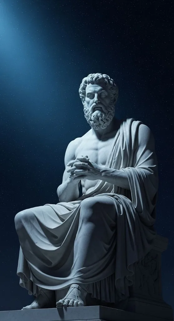 Estátua Clássica de Aristóteles